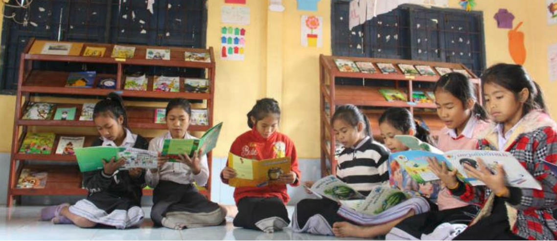 Supporting education for children with charity Room to Read