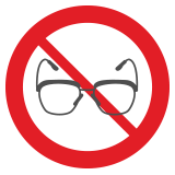 No glasses