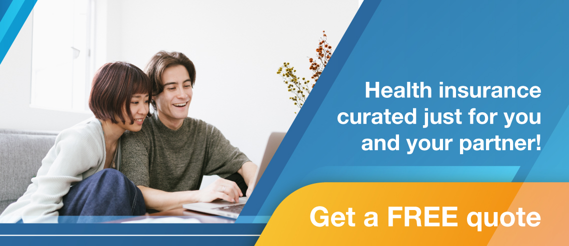 Health insurance for couples banner
