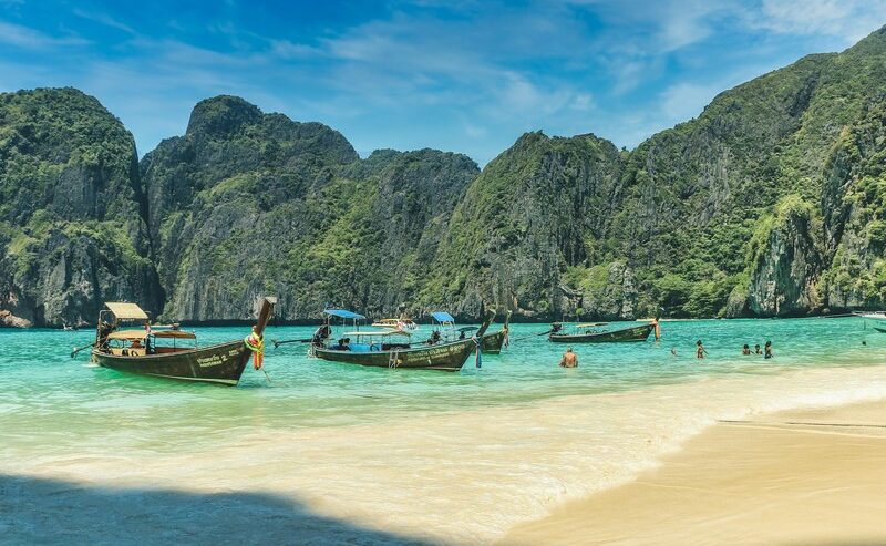 Phi Phi Island Boat Ride, Krabi, Thailand