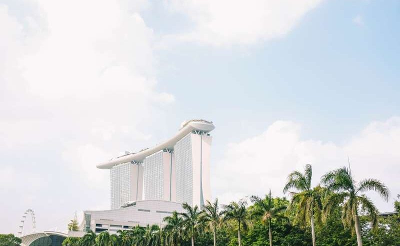 Singapore's Marina Bay - Iconic View