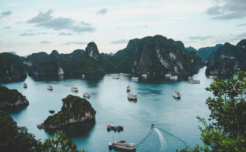 Spectacular Halong Bay Vista: North Vietnam's Top View
