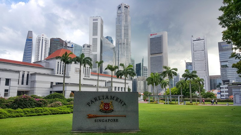 View From Singapore Parliament